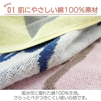 Amazon｜楠橋紋織 フェイスタオル それいけ! アンパンマン
